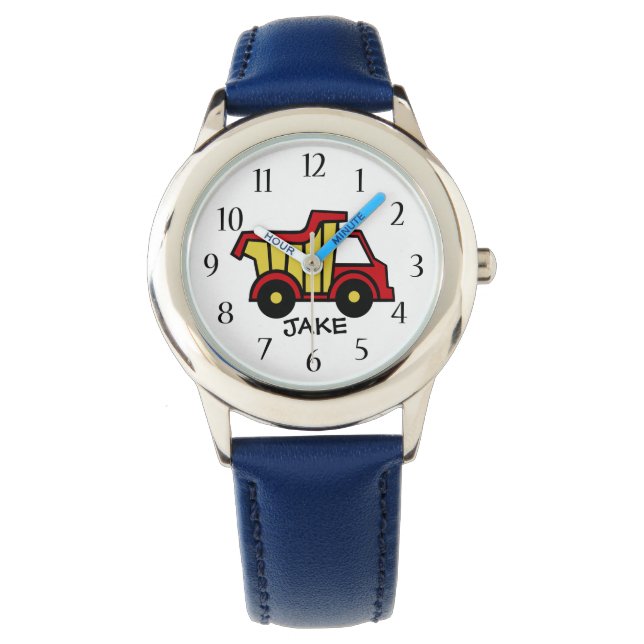 Montre Chariot de construction Couleurs primaires (devant)