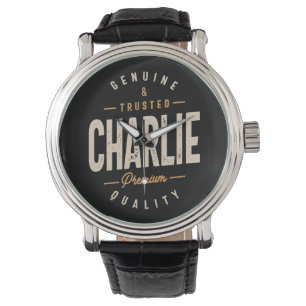 Montre Charlie Nom personnalisé - Funny Charlie