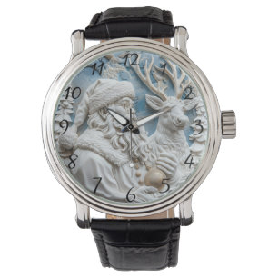 Montre Charme de Père Noël et de rennes
