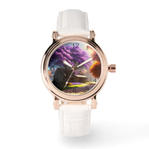 Montre Charme intemporel : ferme rustique et vieux jacara