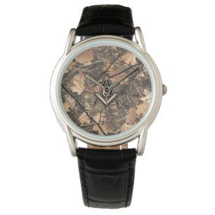 Montre Chasse au camouflage Carré Compass