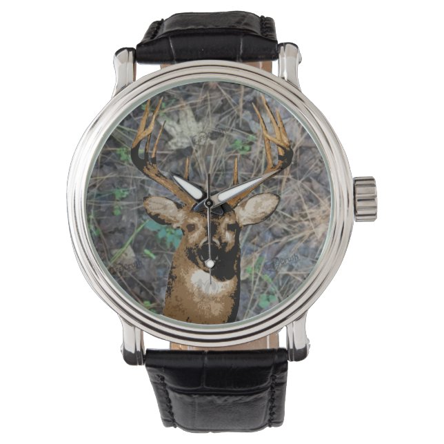 Montre Chasse au cerf de Buck Whitetail (devant)