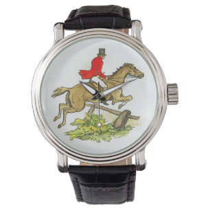 Montre Chasse de Fox de cheval de pullover de chasseur ou