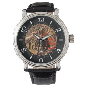Montre Chasseur de butin sur le cadran de camouflage