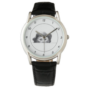 Montre Chat avec Casquette (neige) M2