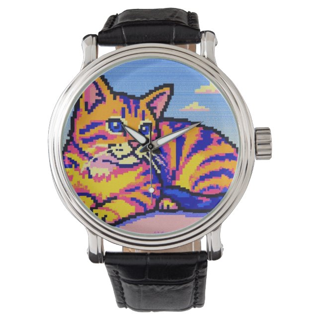 Montre Chat, Chaton, Animal de compagnie (devant)
