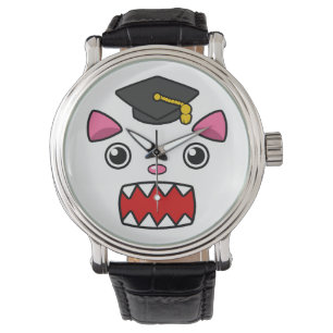 Montre Chat d'études supérieures