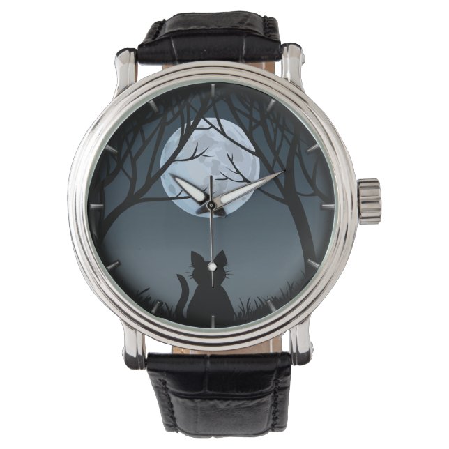 Montre Chat Fat Chat Montre Amoureux des chats Bij (devant)