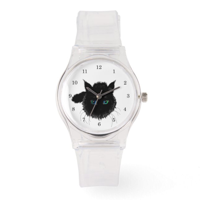 Montre Chat Noir (Recto)