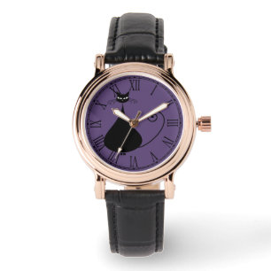 Montre Chat noir Feline