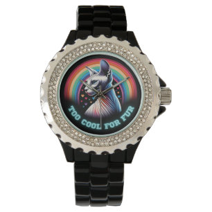 Montre Chat Sphynx Chauve Trop Cool Chaton Sans Po