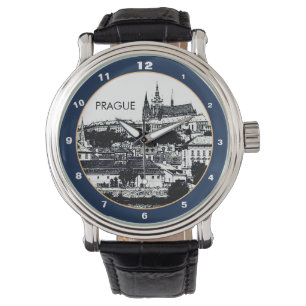 Montre Château et Cathédrale de Prague, ville historiqu