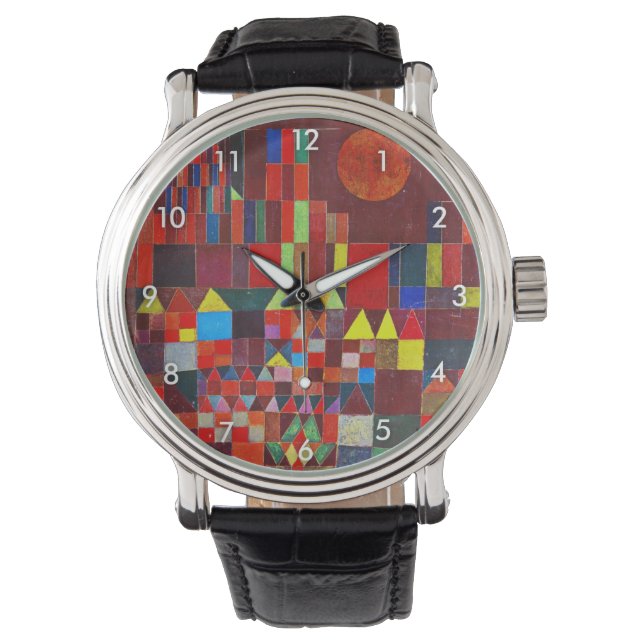 Montre Château et Soleil, Paul Klee (devant)