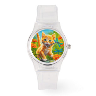 Montre Chaton joyeux