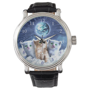 Montre Chats dans le nuage