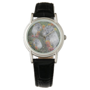 Montre Chats d'art plastique,