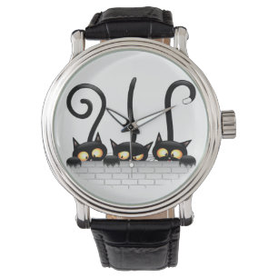 Montre Chats vilains, joueurs et drôles personnages