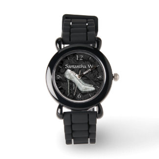 Montre Chaussure à talon haute Glam Bling