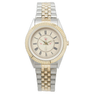 Montre Chaussure de ligne Vintage de numéros romains cla