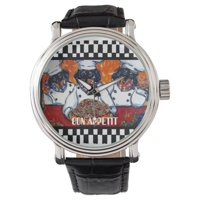 Montre Chefs Dachshund (devant)