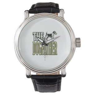 Montre Chemise de conception de gravure vintage Terrier D