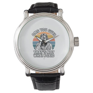 Montre Chemise de gravure vintage de citation rétro drôle