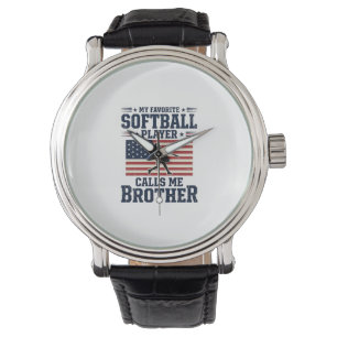 Montre Chemise de gravure vintage patriotique de frère de