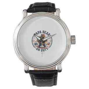 Montre Chemise de papa ours en service pour la fête des p