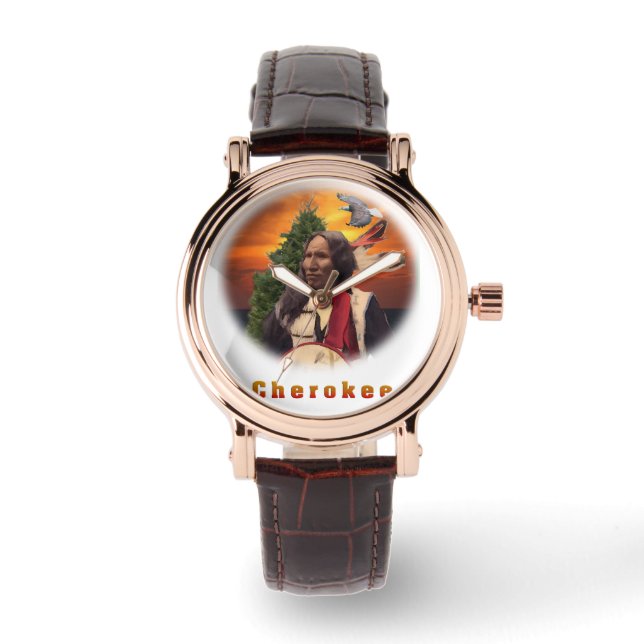 Montre Cherokee indien (Recto)