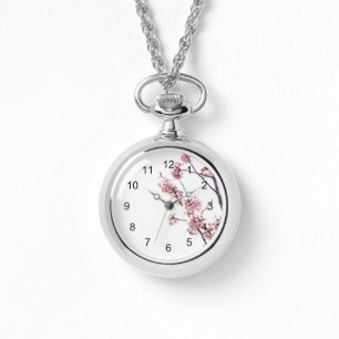 Montre Cherry en fleurs