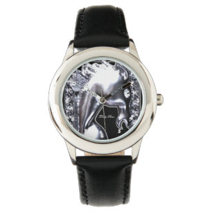Montre Cheval argenté