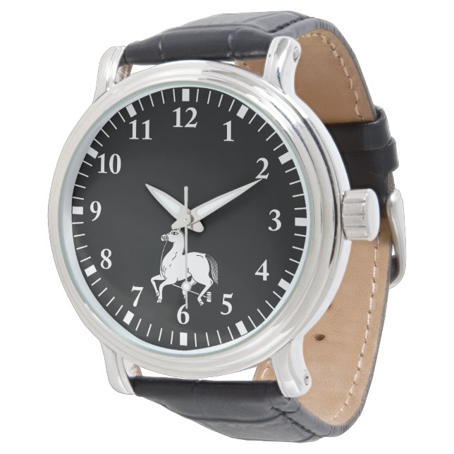 Montre cheval champion attaché (Incliné)