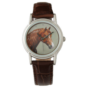 Montre Cheval de châtaignes Morgan