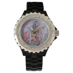 Montre Cheval de coquelicot