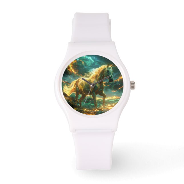 MONTRE CHEVAL DE FEU - ZODIAQUE CHINOIS -  (Recto)