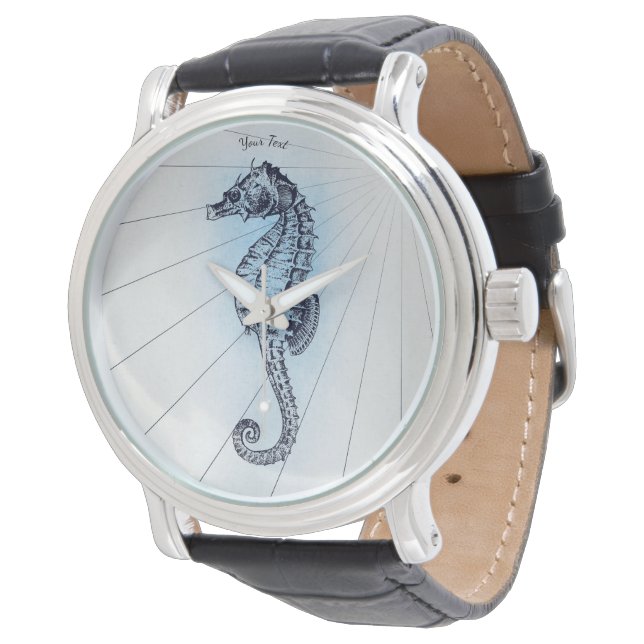 Montre Cheval de mer vintage (Incliné)
