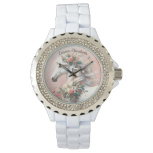 Montre Cheval de Noël magique