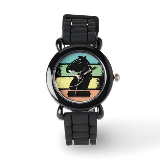 Montre Cheval d'échecs Rétro (Recto)
