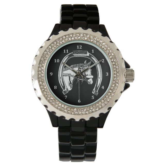 Montre Cheval et fer à cheval (devant)