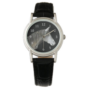 Montre Cheval gris