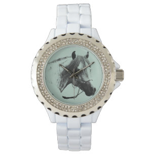 Montre Cheval gris
