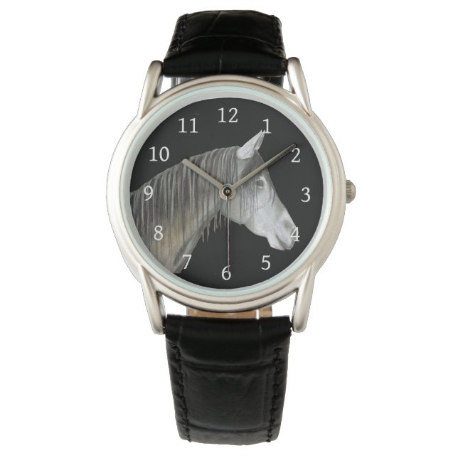 Montre Cheval gris (devant)