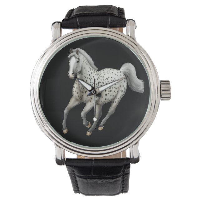Montre Cheval Leopard Appaloosa Galloping (devant)