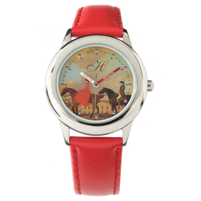 Montre CHEVAL MONogramme (devant)