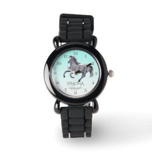 Montre Cheval portrait pony filles surveiller enfants app