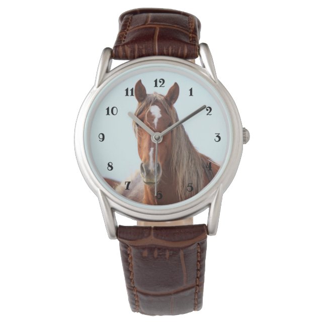 Montre Cheval sauvage Mustang (devant)