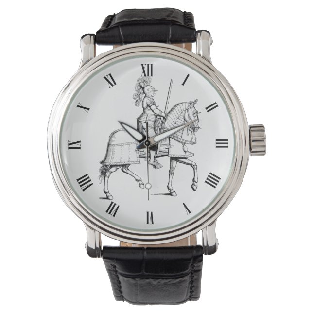 Montre Chevalier en armure (devant)