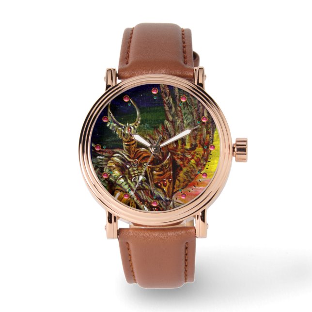 Montre CHEVALIER SOMBRE ET Imaginaire DRAGON (Recto)