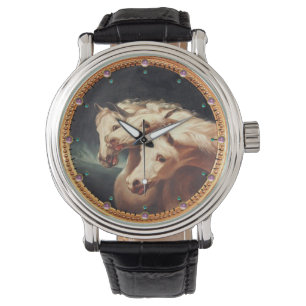 Montre Chevaux blancs arabes du Pharaon