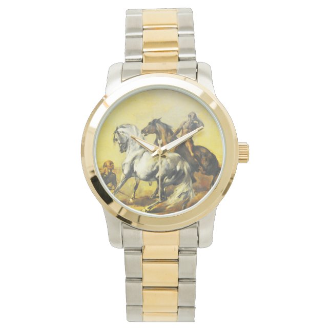 Montre Chevaux dans le désert (devant)